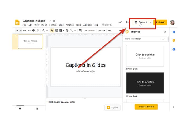 Live Captions & Accessibility